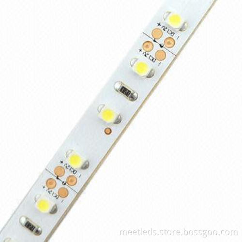 SMD3528 Single Chip IP68 Waterproof Flexible LED Strip with 90 LEDs per meter, 12V DC